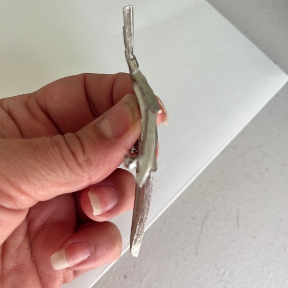 Vintage Triari Silver Brooch Pin - Picture 2 of 6